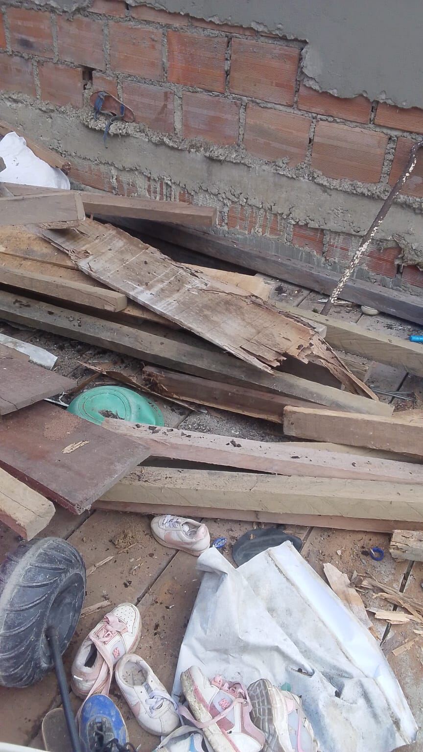Daños materiales tras el sismo en Chocó